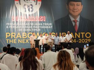Tekad Persaudaraan 98-Masyarakat 08 Menangkan Prabowo-Gibran di Jatim