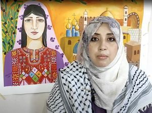 Seniman Palestina Heba Zagout Tewas karena Serangan Udara Israel