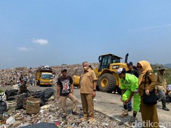Ini Biang Kerok Kebakaran di TPA Cikundul Sukabumi