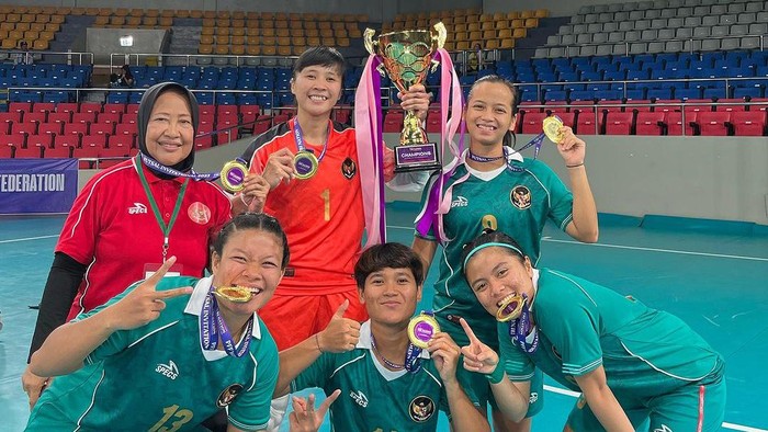 timnas futsal putri indonesia pff womens tri nations futsal invitation 2023 citra adisti timnas futsal putri