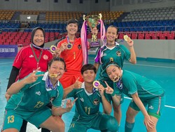 Sikat Filipina, Timnas Futsal Putri Indonesia Juara Turnamen Invitasi