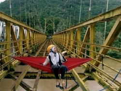 Jembatan Bagbagan Menolak Mati, Relawan Dorong Jadi Spot Wisata