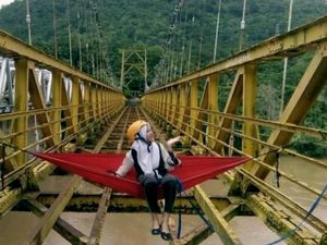 Jembatan Bagbagan Menolak Mati, Relawan Dorong Jadi Spot Wisata Jembatan Bagbagan Menolak Mati, Relawan Dorong Jadi Spot Wisata