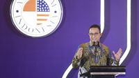 Potret Anies Baswedan Hadiri US-Indonesia Invesment Summit