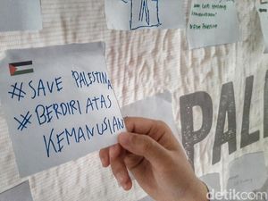 Secarik Kertas Dukungan dari Santri Bandung untuk Warga Palestina Secarik Kertas Dukungan dari Santri Bandung untuk Warga Palestina