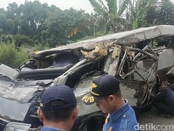 4 Anak Tewas dalam Kecelakaan Mobil Elf Rombongan Yatim Dhuafa di Cianjur