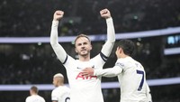 Terbaru, James Maddison sumbang satu gol dalam kemenangan Tottenham Hotspur atas Fulham 2-0 di lanjutan Liga Inggris, Selasa (24/10) dini hari WIB (AP)