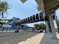 JPO Klender Instagramable Hampir Jadi, Begini Penampilannya!