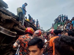Tabrakan 2 Kereta Terjadi di Bangladesh, 17 Orang Tewas