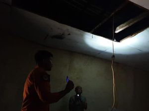 1 Rumah di Makassar Rusak Diterjang Angin Puting Beliung