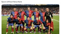 Setuju nggak, Spurs tanpa Harry Kane malah perkasa! (Screenshot/Twitter)