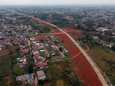 Potret Terkini Jalan Bojonggede-Kemang yang Belum Rampung