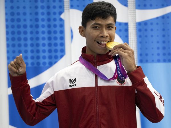 Saptoyogo dan Maulana Rifky Raih Emas Asian Para Games 2023
