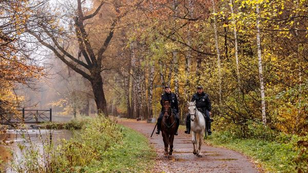 Temaramnya Suasana Musim Gugur di Moskow