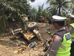 Truk Pengangkut Alat Berat Alami Kecelakaan di Aceh Singkil, 3 Orang Tewas