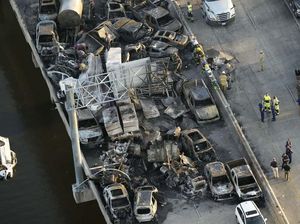 158 Kendaraan Tabrakan Beruntun di AS Gegara Kabut Asap