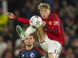 Ganggu Penalti Copenhagen, Garnacho Disebut Seperti Bocah