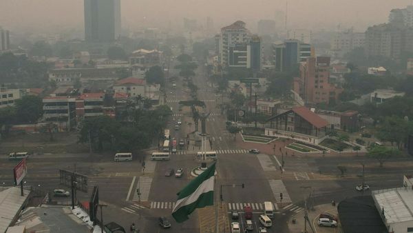Asap Kebakaran Hutan Kepung Kota di Bolivia