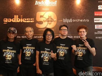Band Rock God Bless Siap Gelar Konser Emas 50 Tahun