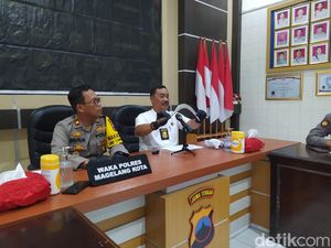 Heboh Video Pemotor Tenteng Celurit di Potrobangsan Magelang