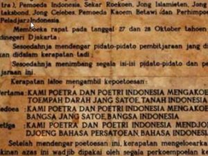 Bunyi Teks Asli Sumpah Pemuda 28 Oktober 1928, Cek di Sini! Bunyi Teks Asli Sumpah Pemuda 28 Oktober 1928, Cek di Sini!