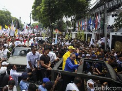 Sederet Menteri-Wamen Dampingi Prabowo-Gibran ke KPU, Ini Daftarnya