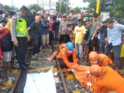 Hendak ke Kampus, Mahasiswa di Padang Tewas Tertabrak Kereta Api