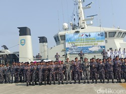 Adu Kapal Canggih, Latihan Bareng Angkatan Laut RI-Australia Ditutup