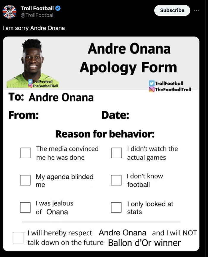 Maguire Onana MU Maguire Onana MU