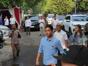 Bahlil Ikut Dampingi Gibran Rakabuming ke Kediaman Prabowo