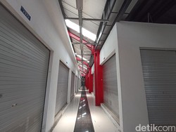 Miris! Lantai 2 Pasar Legi Kota Blitar Sepi Mamring Ditinggalkan Pedagang