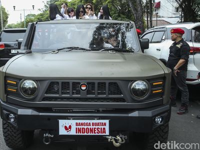 Ini Mobil Maung Buatan Pindad yang Antar Prabowo-Gibran ke KPU