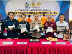 Polisi-Bea Cukai Soetta Ungkap 2 Kasus Narkoba Jaringan Internasional