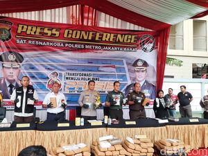 Polres Jakbar Musnahkan Sabu, Ganja dan Ekstasi Senilai Rp 12 M