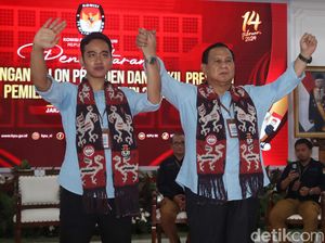 Prabowo-Gibran Resmi Daftar Capres-Cawapres ke KPU