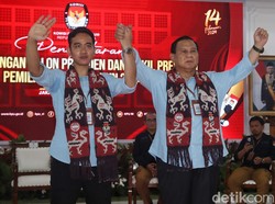 Prabowo-Gibran Bakal Naik Bus Listrik ke KPU untuk Pengundian Nomor Urut