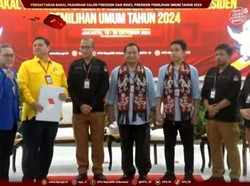 Resmi! Prabowo-Gibran Daftar Capres-Cawapres ke KPU