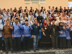 Ratusan Mahasiswa UIN Raden Fatah Palembang Ikuti detikcom Goes To Campus