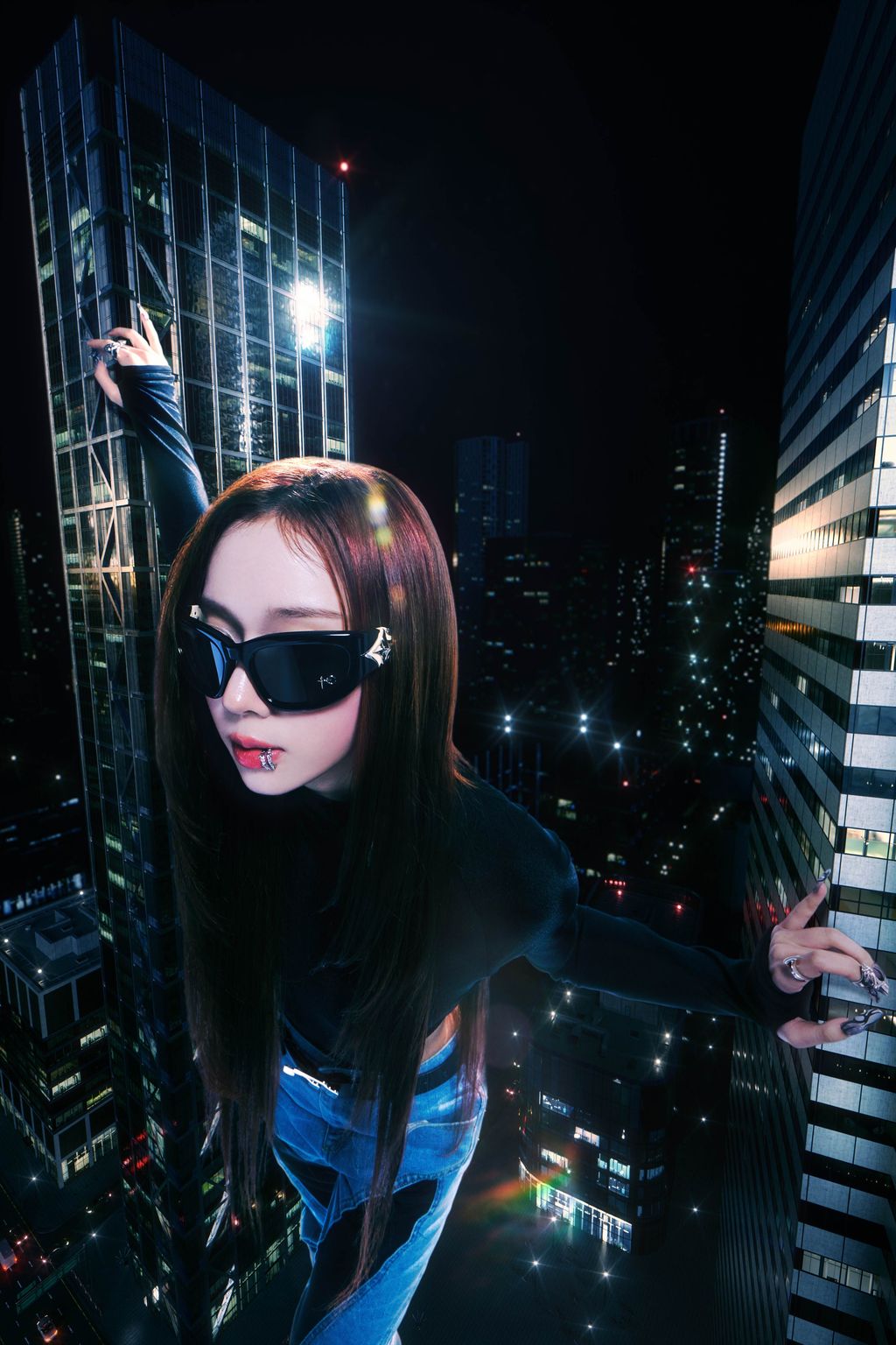 Teaser foto 'Giant' aespa buat comeback Drama.