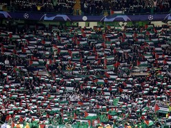 The Green Brigade sebelumnya menyatakan dukungan kepada Palestina dalam konflik di Timur Tengah. (Foto: Action Images via Reuters/JASON CAIRNDUFF)
