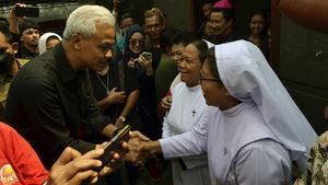 Ganjar Pranowo Kunjungi Keuskupan Tanjungkarang Lampung
