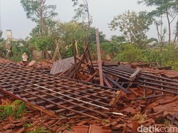 Update Hujan Angin di Klaten, 2 Orang Terluka