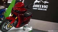 Kenalin Dhelvic Genesis, Motor Listrik Made in Surabaya di IMOS 2023