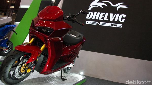 Kenalin Dhelvic Genesis, Motor Listrik Made in Surabaya di IMOS 2023
