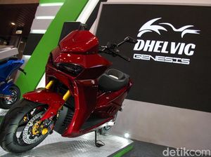 Kenalin Dhelvic Genesis, Motor Listrik Made in Surabaya di IMOS 2023
