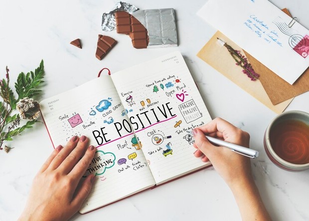 Foto tulisan positif