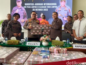 Polda Lampung Limpahkan Uang TPPU Jaringan Fredy Pratama Senilai Rp 24,4 M