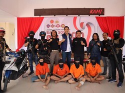 4 Residivis Curi Uang Kontraktor Rp 115 Juta Modus Pecah Kaca Mobil Ditangkap