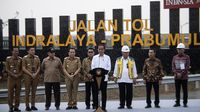 Presiden Jokowi Resmikan Tol Simpang Indralaya-Prabumulih