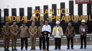 Presiden Jokowi Resmikan Tol Simpang Indralaya-Prabumulih
